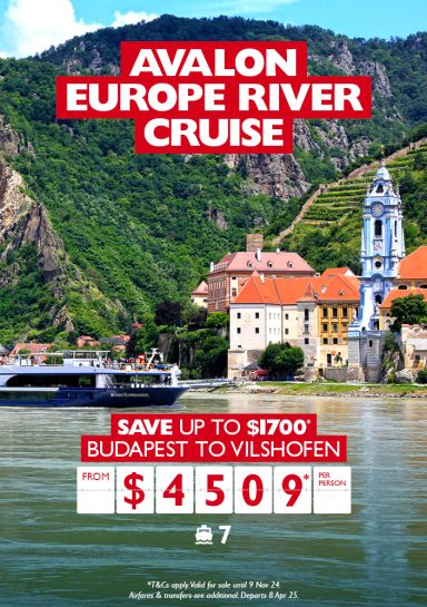 Avalon Europe River Cruise. Save up to $1700* Budapest to Vilshofen from $4509* per person