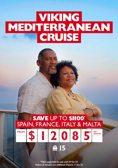 Viking Mediterranean Cruise | Save up to $1100* Spain, France, Italy & Malta from $12085* per person