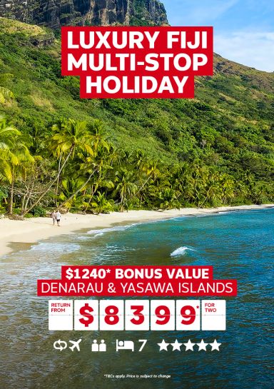 luxury fiji multi-stop holiday