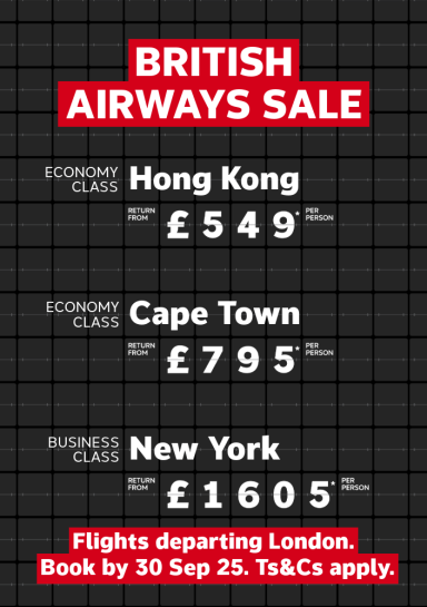 British Airways Sale
