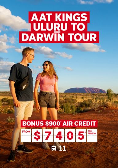 AAT kings uluru to darwin tour