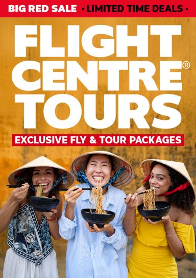 Flight Centre Tours. Exclusive fly & tour packages