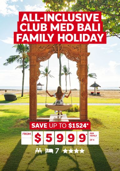 all inclusive club med bali family holiday