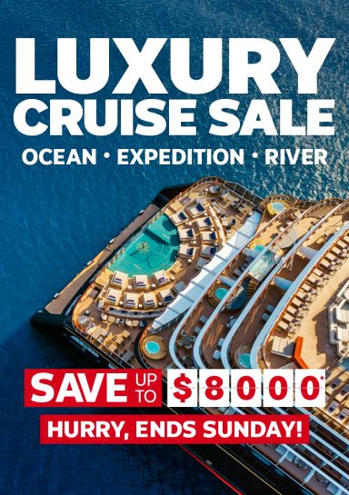 luxury cruise sale