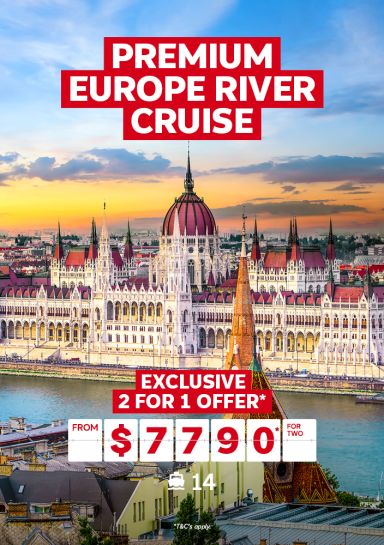 premium europe river cruise 2 for 1