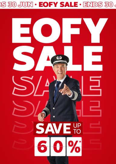 EOFY Sale. Save up to 60%*
