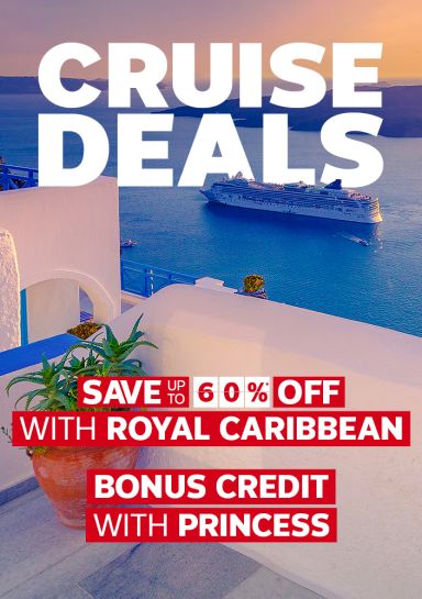 Cruise Deals - Save up to 60%* off with Royal Caribbean | Bonus credit with Princess