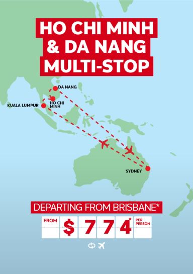ho chi minh and da nang multi stip departing from brisbane from $774 per person
