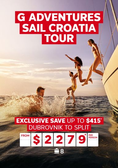 g adventures sail croatia exclusive save up to $415 dubrovnik to split from $2279 per person