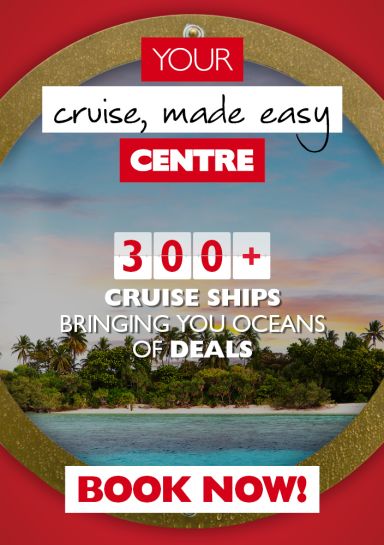 Your cruise, made easy Cnetre | 300+ cruise ships bringing you oceans of deals | Book now!