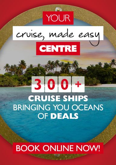 Your cruise, made easy Centre | 300+ cruise ships bringing you oceans of deals | Book online now!