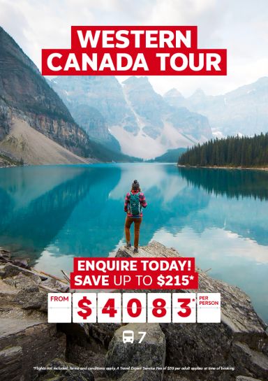 Western Canada Tour for $4083* per person