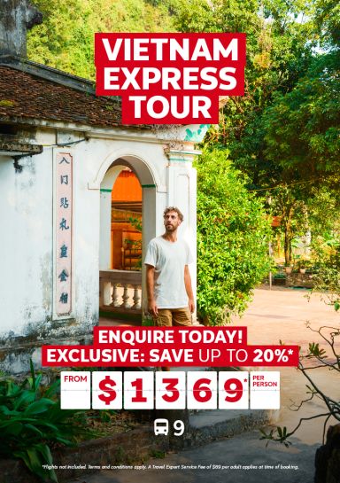 Vietnam Express tour with G Adventures for $1369* per person