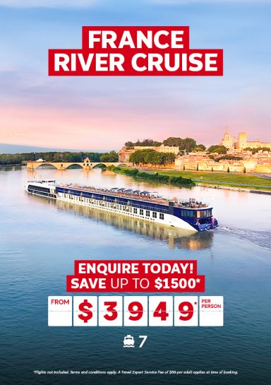France river cruise for $3949* per person