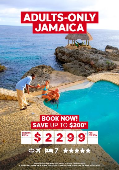 Adults-only Jamaica vacation for $2299* per person
