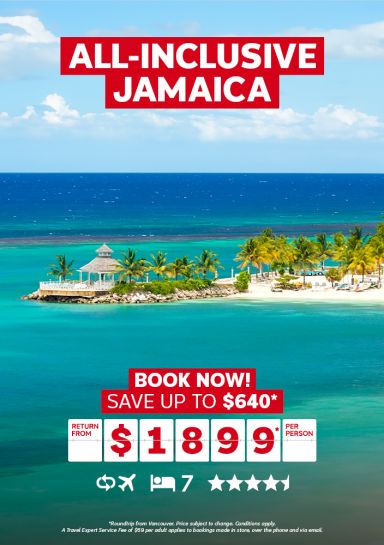 All-inclusive Jamaica vacation for $1899* per person