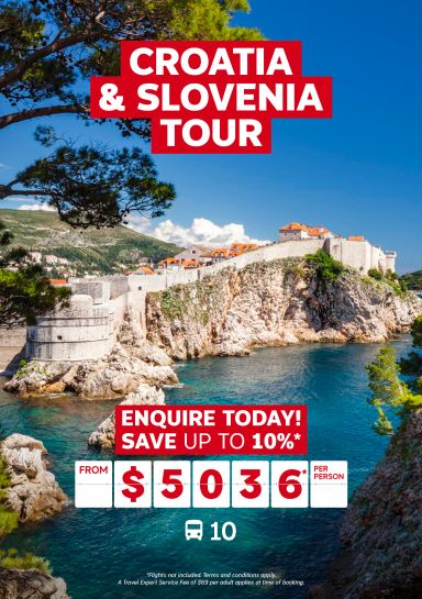Croatia & Slovenia tour for just $5036* per person