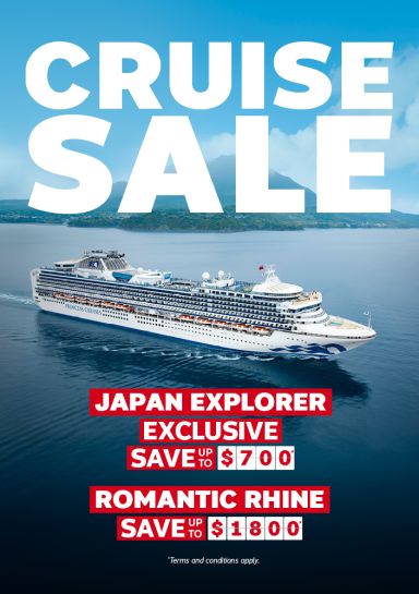 Cruise Sale on now! Save big on ocean and river cruises!