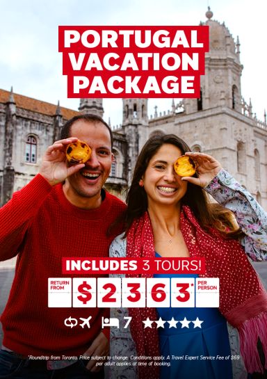 Portugal vacation package for $2363* per person