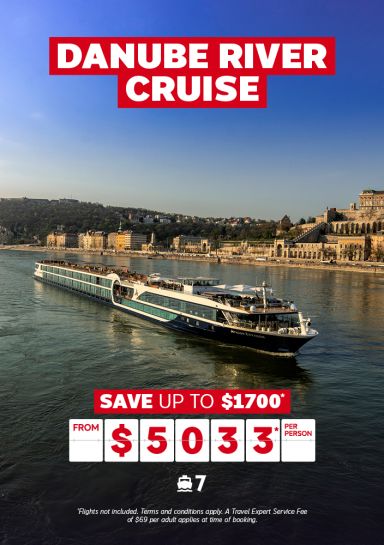 Danube River cruise for $5033* per person