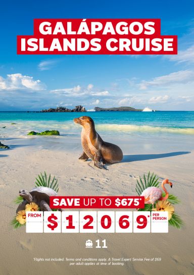 Galapagos Islands Cruise - Save up to $675* from $12069* per person