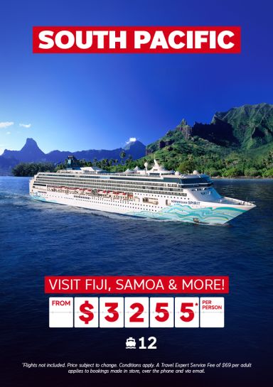 Cruise the South Pacific with Norwegian Cruise Line