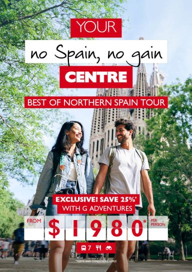 Save on this HOT Spain tour with G Adventures!