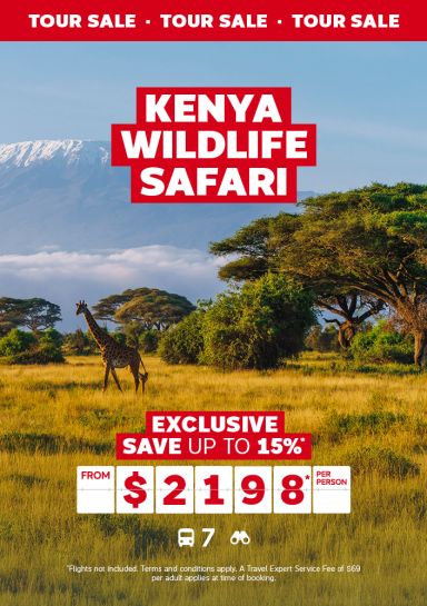Kenya Wildlife Safari Intrepid Tour - from $2198 per person