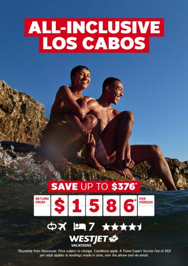 All-inclusive Los Cabos package with WestJet Vacations