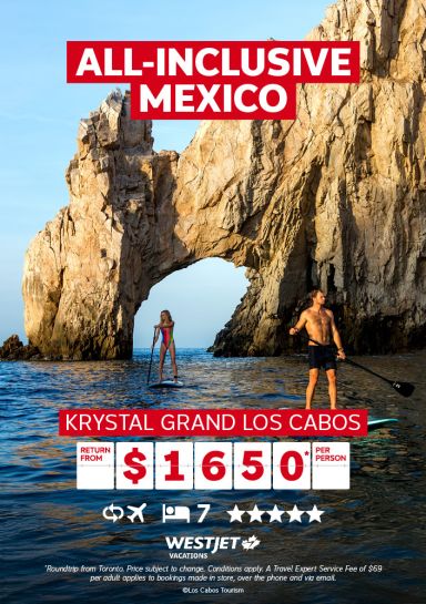 All-inclusive Mexico vacation for $1650* per person