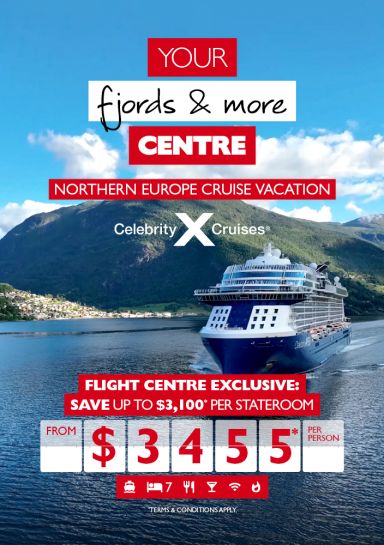 Fjords and more centre - northern europe cruise vacation with Celebrity Cruises