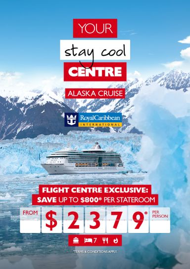 Stay cool centre - Alaska Cruise Royal Caribbean International