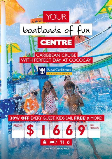 Big Savings on a Royal Caribbean Cruise with Perfect Day at Coco Cay!