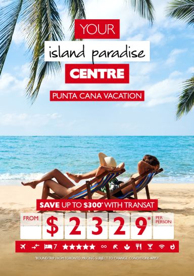 Save on a Transat vacation to Punta Cana