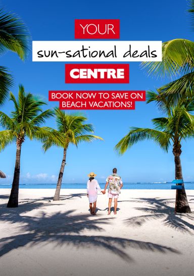 View even more amazing Mexico and Caribbean vacations - on sale now!