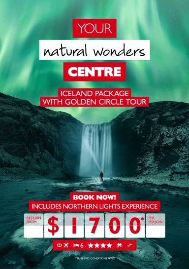 Iceland vacation for as low as $1,700* per person!