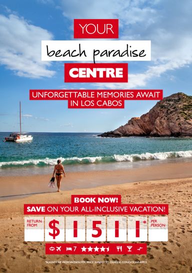 Unforgettable memories await you in Los Cabos with this great deal
