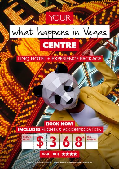 Save on this HOT VEGAS deal!