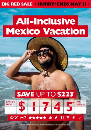 Save big on this all-inclusive Mexico vacation!