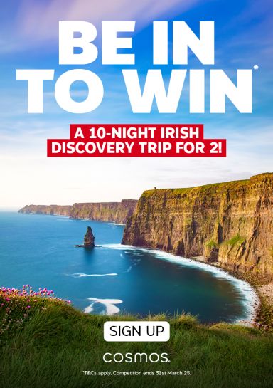 Be in to win* a 10-night Irish Discovery trip for 2!