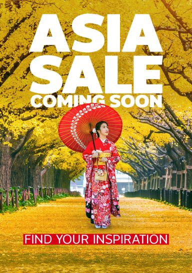 Asia Sale Coming Soon