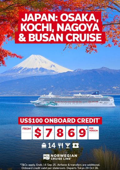 NCL Deal Tile Japan | 1 - 14 Sep 25