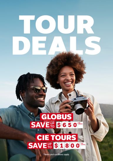 Top tour deals! Check out these amazing deals on package tours