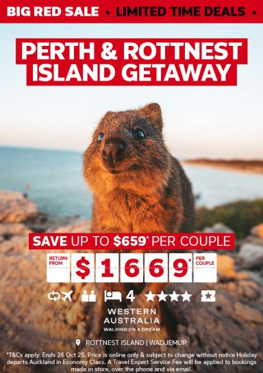 Perth & Rottnest Island Getaway