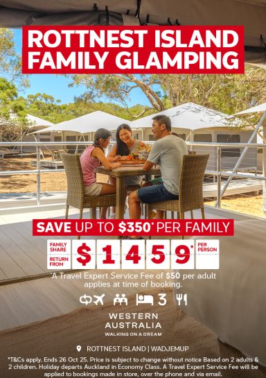 Rottnest Island Family Glamping