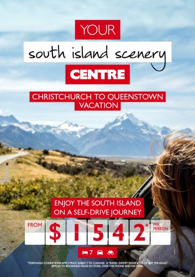 Christchurch to Queensland scenic vacation for just $1,542* per person!