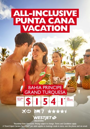 All-inclusive Punta Cana vacation for just $1,541* per person!