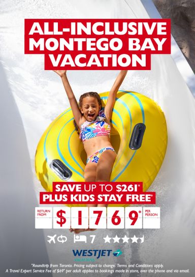 All-inclusive Montego Bay vacation for as low as $1,769* per person!