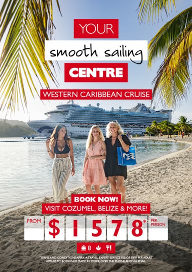 Western Caribbean cruise for just $1,578* per person!