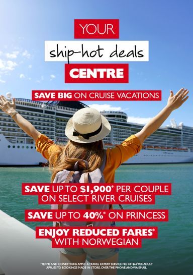 Ship-hot deals - save big on cruise vacations 